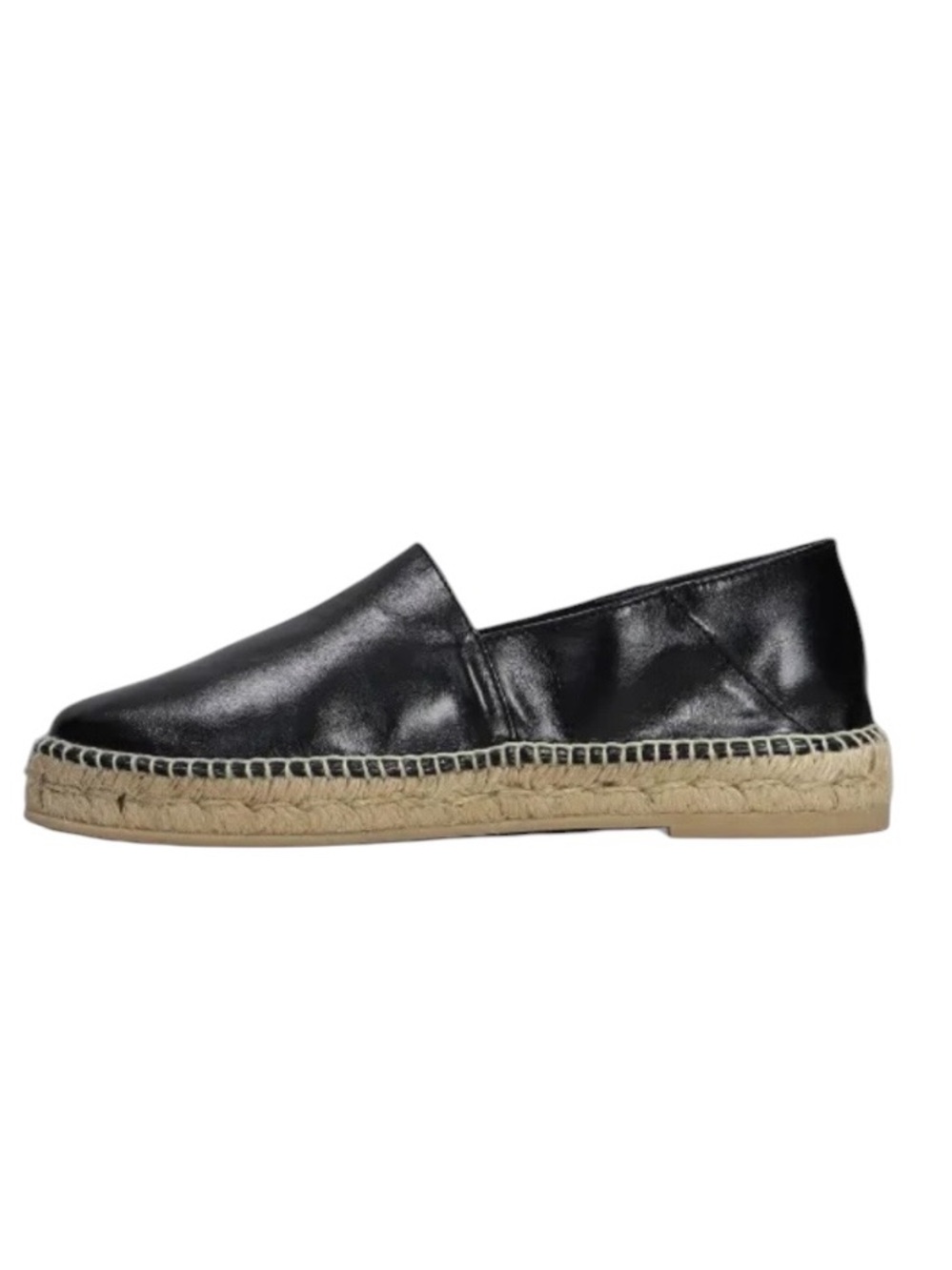 AMI men’s leather espadrilles jute wrapped sole size 10 like new condition